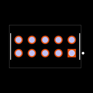 SQT-105-01-L-D-005 Footprint