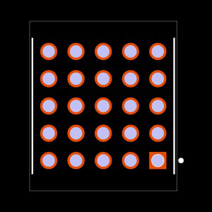 SQT-105-03-F-5 Footprint