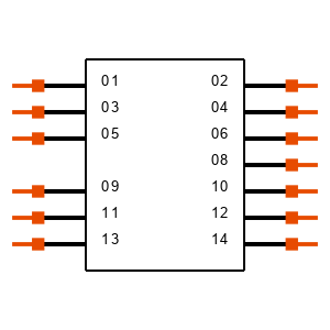 SQT-107-01-L-D-007 Symbol
