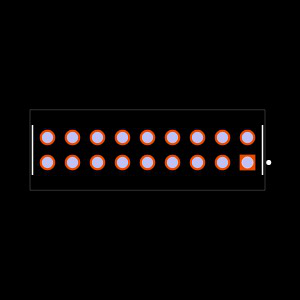 SQT-109-03-H-D Footprint