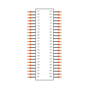 SQT-123-03-H-T Symbol