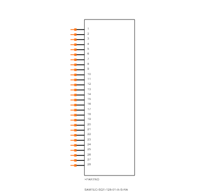 SQT-128-01-F-S-RA Symbol