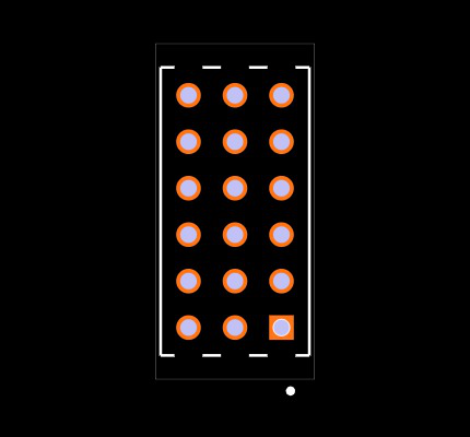 SQW-103-01-F-6 Footprint