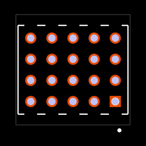 SQW-105-01-F-Q Footprint