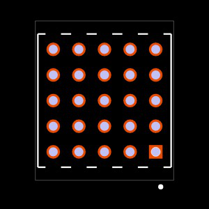 SQW-105-01-L-5 Footprint