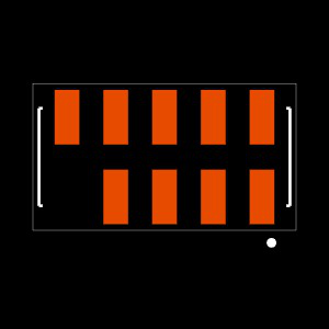 SQW-105-01-L-D-VS-009 Footprint