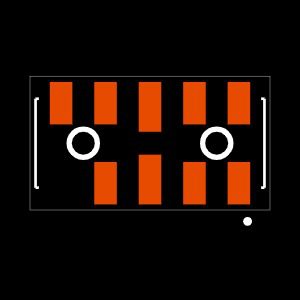 SQW-105-01-L-D-VS-A-009 Footprint