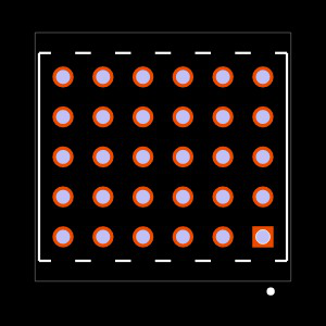 SQW-106-01-L-5 Footprint