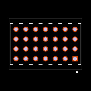 SQW-107-01-F-Q Footprint