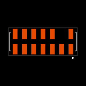 SQW-107-01-L-D-VS-004 Footprint