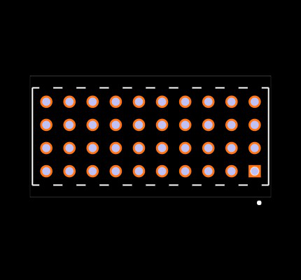 SQW-110-01-L-Q Footprint