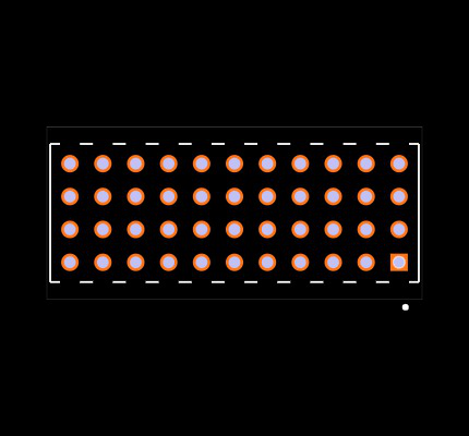 SQW-111-01-F-Q Footprint