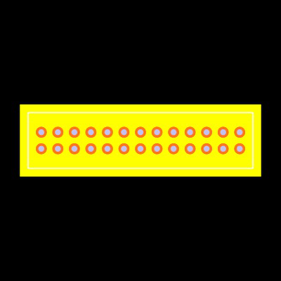 SQW-113-01-H-D Footprint