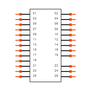SQW-113-01-L-D-020 Symbol