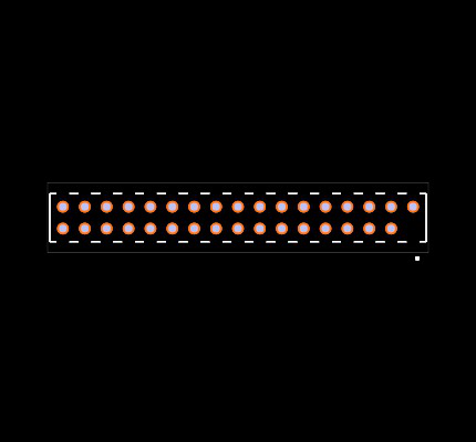 SQW-117-01-F-D-001 Footprint