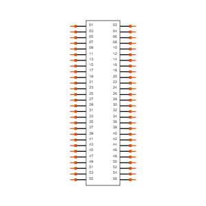 SQW-128-01-L-D-VS-A Symbol