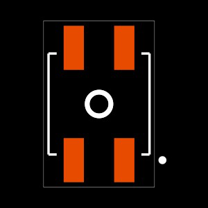SSM-102-F-DV-LC-K-TR Footprint