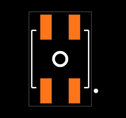 SSM-102-H-DV-LC Footprint