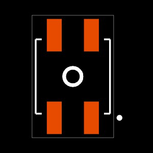 SSM-102-S-DV-LC Footprint