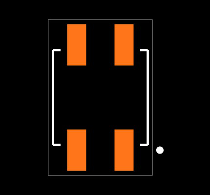 SSM-102-S-DV-P-TR Footprint