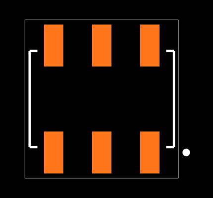 SSM-103-F-DV-K-TR Footprint