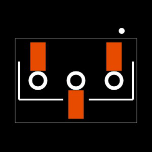 SSM-103-F-SV-BE-K-TR Footprint