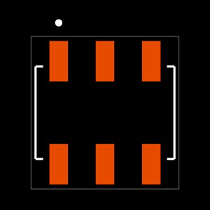 SSM-103-H-DV Footprint