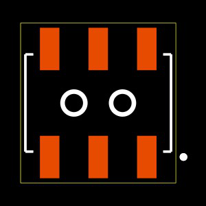 SSM-103-L-DV-LC-M-TR Footprint