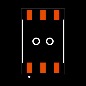 SSM-103-L-SH-LC-TR Footprint