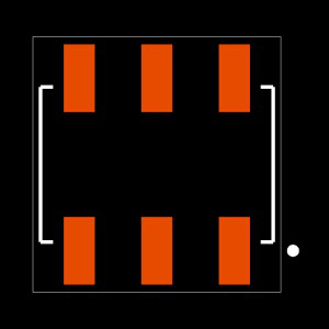 SSM-103-LM-DV-P-TR Footprint