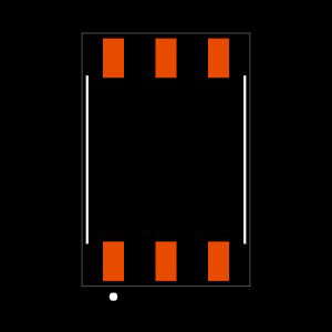 SSM-103-LM-SH Footprint