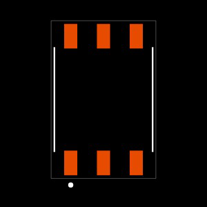 SSM-103-LM-SH-TR Footprint