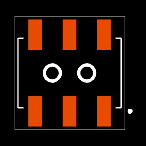 SSM-103-S-DV-LC Footprint
