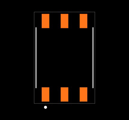 SSM-103-T-SH Footprint