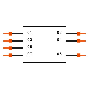 SSM-104-L-DH-006 Symbol