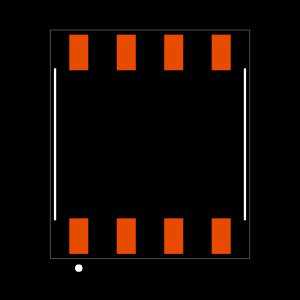 SSM-104-L-SH-TR Footprint