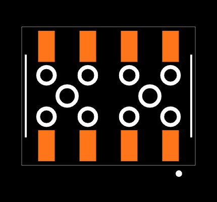 SSM-104-LM-DV-BE-LC Footprint