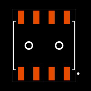 SSM-104-S-DH-LC Footprint