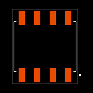 SSM-104-T-DH-TR Footprint