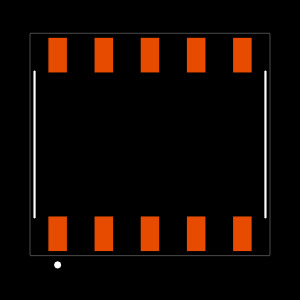 SSM-105-L-SH-001 Footprint