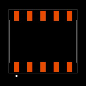 SSM-105-L-SH-TR Footprint