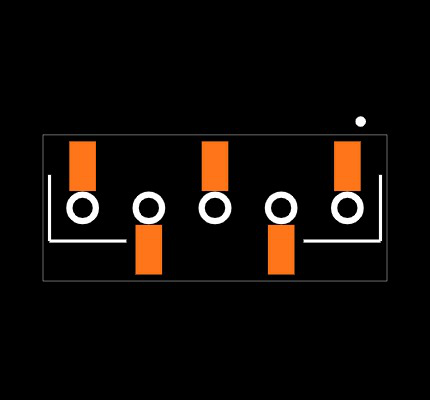 SSM-105-L-SV-BE-K Footprint
