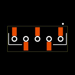 SSM-105-LM-SV-BE-K Footprint