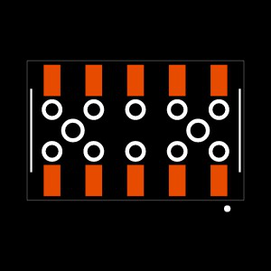 SSM-105-S-DV-BE-LC-K-TR Footprint