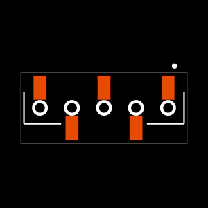 SSM-105-T-SV-BE-K-TR Footprint
