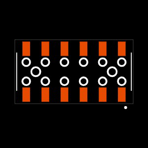 SSM-106-F-DV-BE-LC Footprint