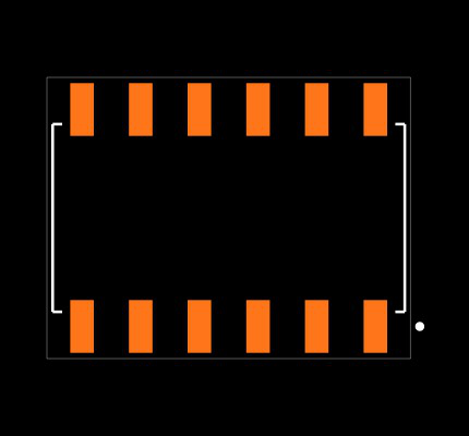 SSM-106-L-DH-TR Footprint