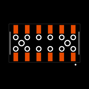 SSM-106-L-DV-BE-LC-K Footprint