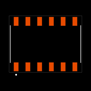SSM-106-L-SH Footprint