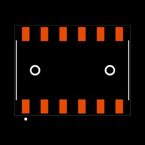 SSM-106-L-SH-LC-TR Footprint